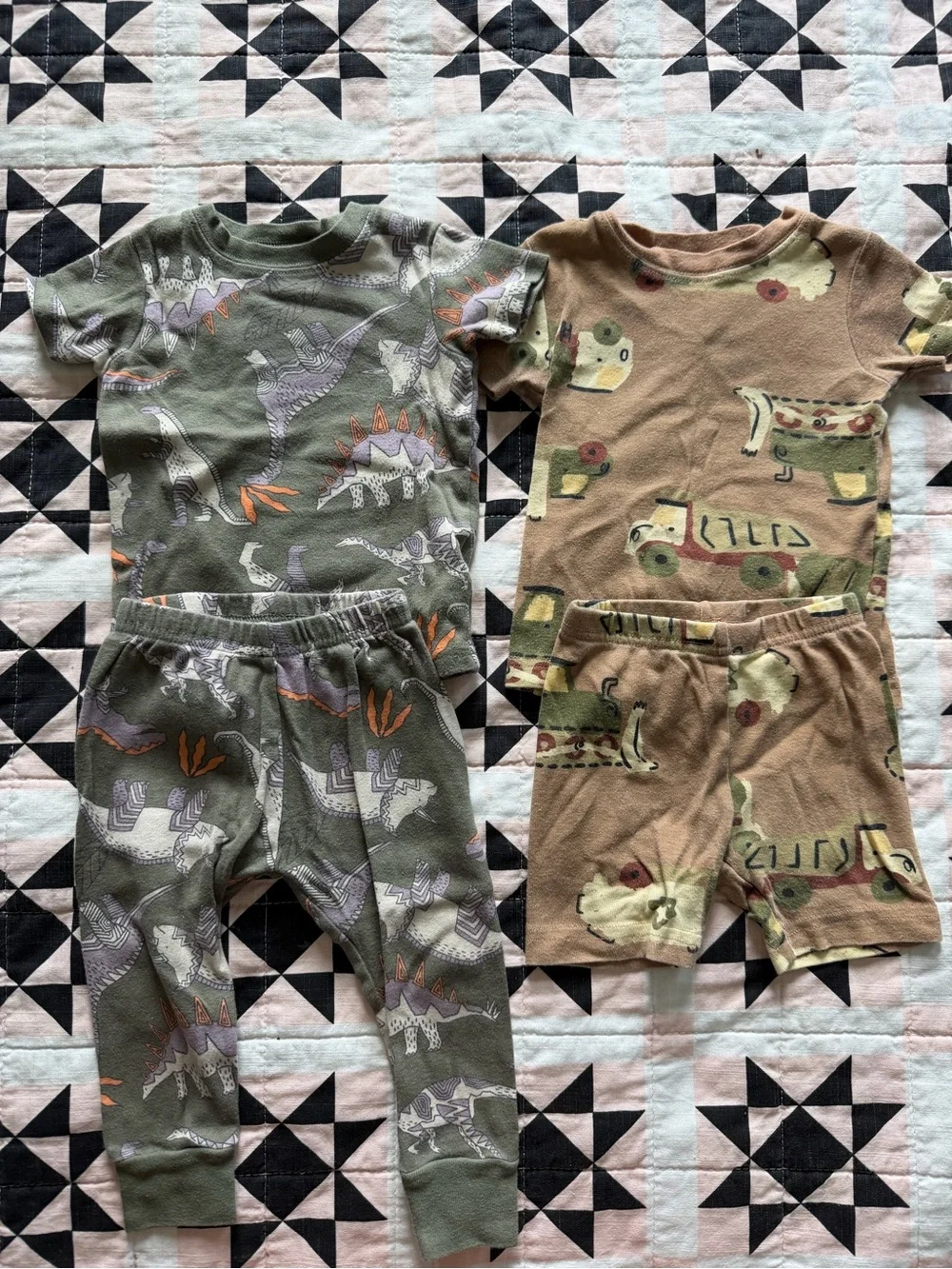 Mixed Baby Onesie and Pajama Bundle - Multi Color